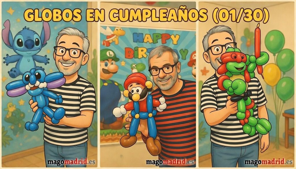 Globos en cumples 01 stitch-tortuga-ninja-mario-bros-