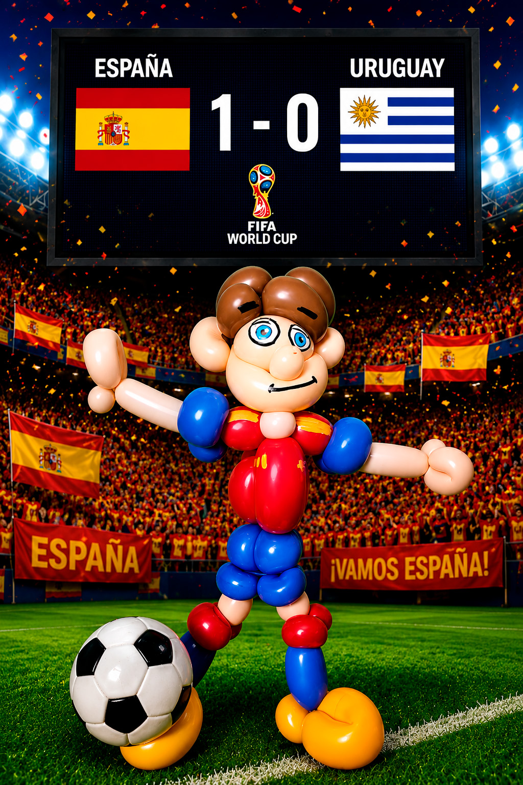el-mundial-en-globos-españa-futbol-globoflexia